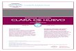 DAYELET CLARA DE HUEVO