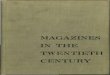 MAGAZINES IN THE TWENTIETH CENTURY - Monoskop