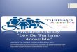 Propuesta de ley “Ley De Turismo Accesible”