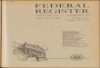 FEDERAL REGISTER - US Government Publishing Office