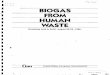 BIOGAS FROM HUMAN WASTE - IRC Wash