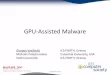 GPU-assisted malware