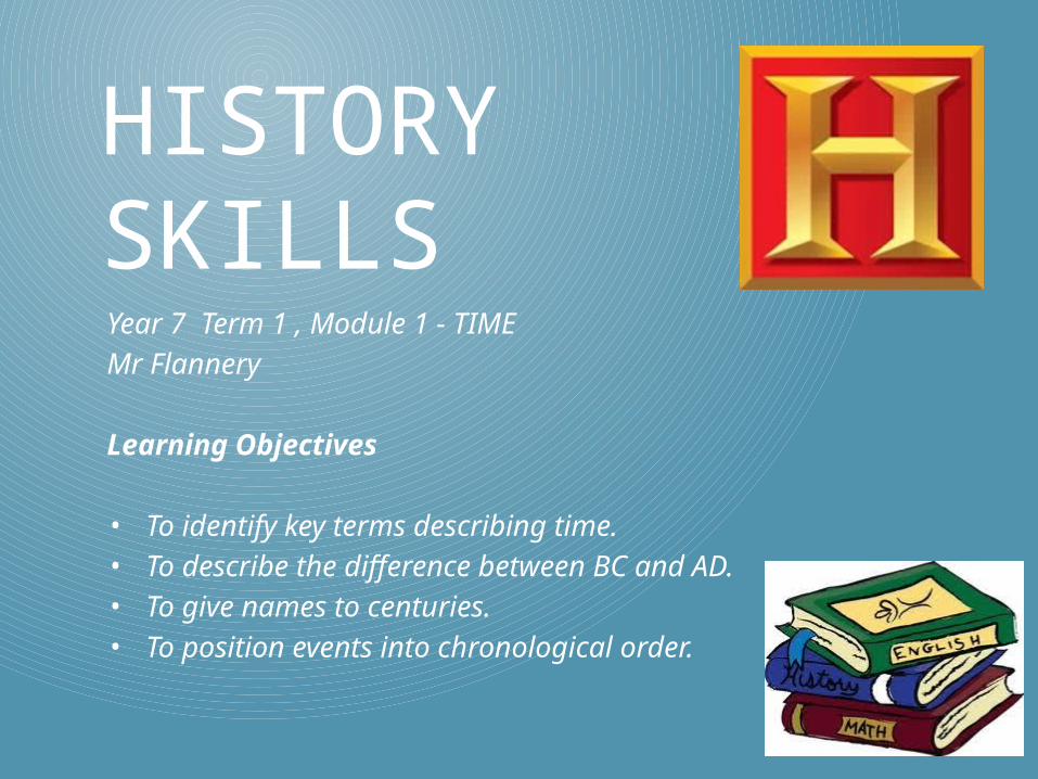 historical skills assignment