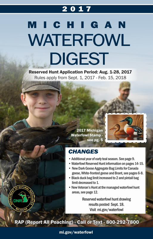 (PDF) Michigan Waterfowl Hunting Digest s34427.pcdn.co · 2017 The