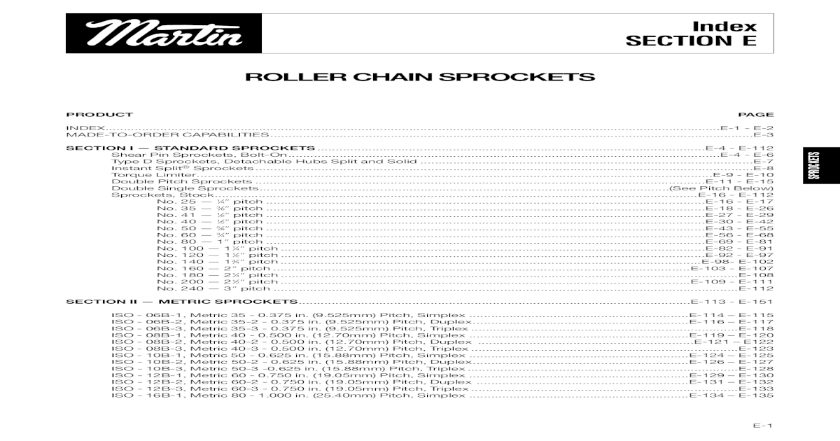 16T Chain Number 40 1/" Bore Martin 40BS16 1 Sprocket