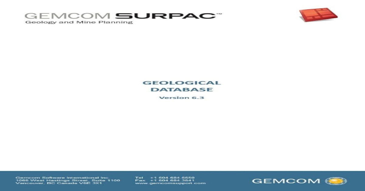 surpac software